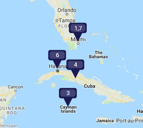 Bearibbean Cuba gay bears cruise map