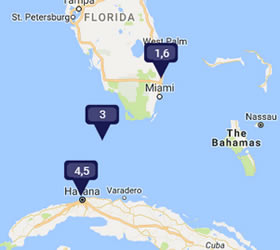 Cuba gay bears cruise map
