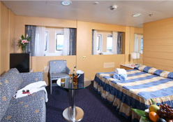 Orient Queen Superior Outside Cabin