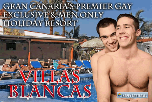 Exclusively Gay European Gay Wek at Villas Blancas, Gran Canaria