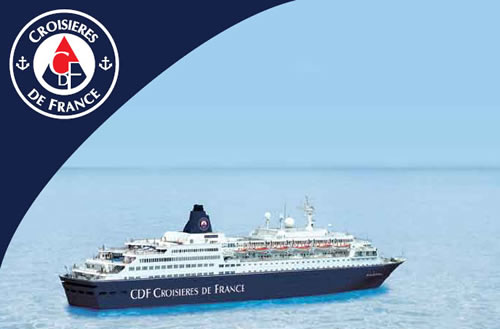 CDF Croisieres de France Bleu de France