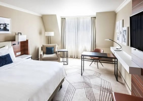 Prague Marriott Hotel room