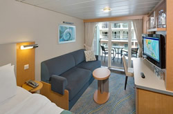 Allure of the Seas Central Park View Stateroom