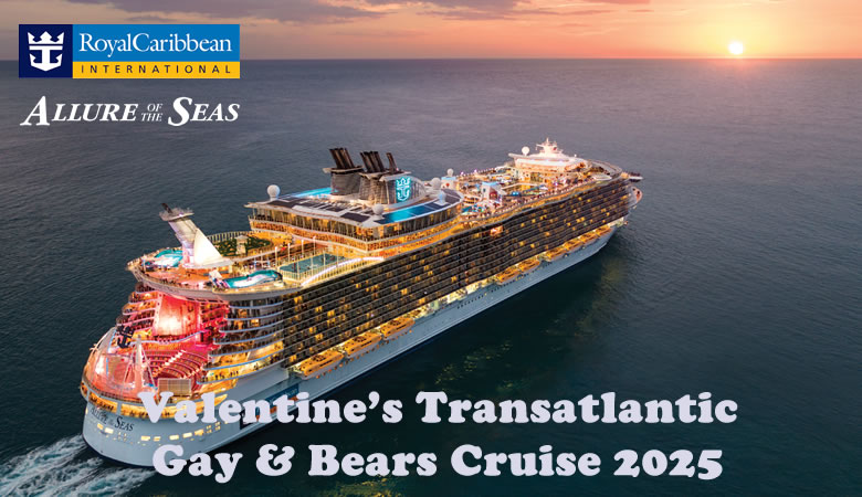 Valentines Transatlantic Gay Bears Cruise 2025