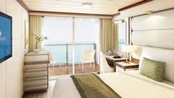 Enchanted Princess Balcony Stateroom