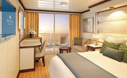Regal Princess Deluxe Balcony Stateroom