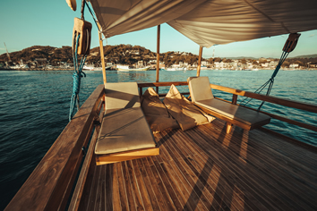 Flores gay cruise ship deck view