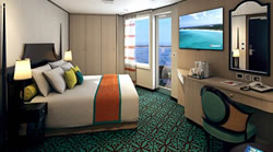 Carnival Vista Havana Premium Vista Balcony Stateroom