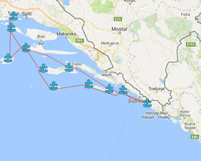 gay montenegro croatia cruise sail
