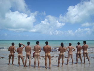 Exclusively gay clothing optional cruise sailing