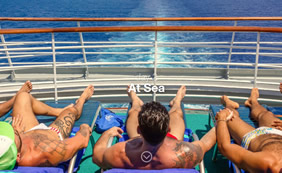 European Gay Only Cruise 2016 - Day at Sea