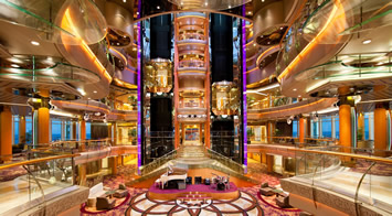 Rhapsody of the Seas ship Atrium