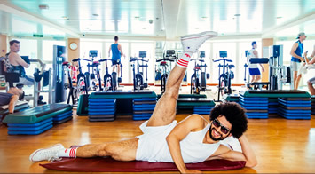 Gay cruise gym