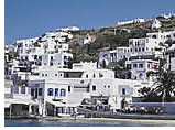 Gay group cruise visiting Mykonos, Greece