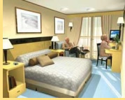 Queen Victoria accommodation