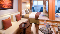 Reflection Aqua Class stateroom with veranda