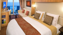 Reflection Concierge Class double stateroom with veranda