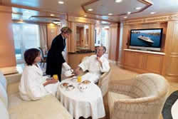 Queen Elizabeth Queens Grill Suite