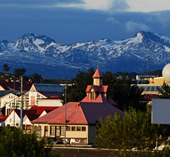 South America and Antarctica Gay group cruise visiting Ushuaia, Argentina