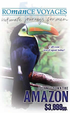 Romance Voyages Journey Down the Amazon Exclusive Gay Cruise Tour