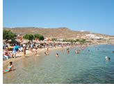 Romance Voyages Gay Greece sailing cruise visiting Mykonos Super Paradise Beach