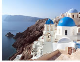 Romance Voyages Gay Greece sailing cruise visiting Santorini