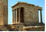 Romance Voyages Gay Greece Athens tour visiting Temple of Athena Nike