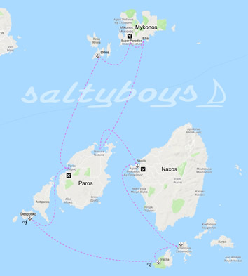Sailing Cruises - Saltyboys Gay and Nude Sailing Cruises