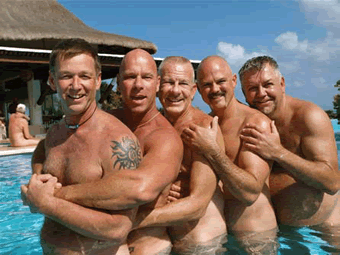 Exclusively gay clothing optional resort holidays in Caliente Caribe Resort