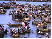 Mekong river gay cruise - Cai Rang floating market