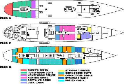Windjammer Barefoot Legacy deck plan