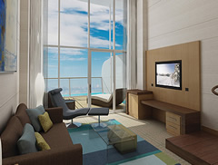 Allure of the Seas - Crown Loft Suite with Balcony