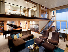Allure of the Seas - Royal Loft Suite with Balcony