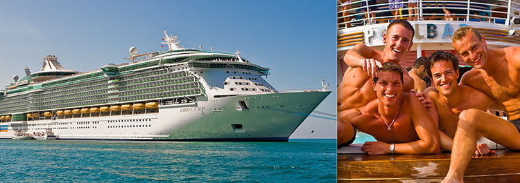 2010 Largest All Gay Caribbean Cruise on Royal Caribbean Liberty of the Seas