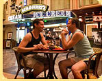 Liberty of the Seas gay Promenade Cafe