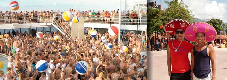 Los Angeles to Mexico Atlantis All-Gay Cruise