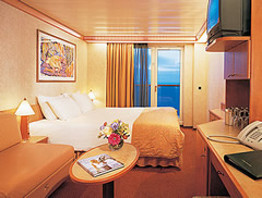 Carnival Miracle Extended Balcony Stateroom