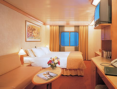 Carnival Miracle Oceanview Stateroom