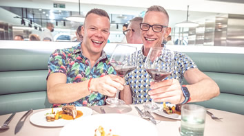 Virgin gay cruise dining