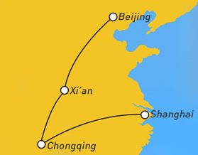China lesbian cruise tour map