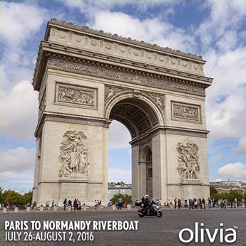 Paris to Normandy Olivia all-lesbian cruise