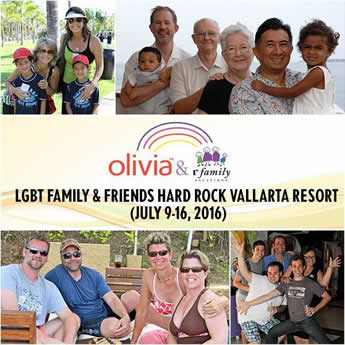 Gay family resort week in Hard Rock Hotel Vallarta