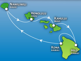 All Gay Hawaiian Cruise map
