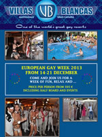 European Gay Week 2013, Villas Blancas, Gran Canaria