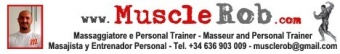 Musclerob: Certified Masseur and Personal Trainer in the beautiful island of Gran Canaria (Spain)