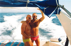 Vista Salinas Ibiza gay guesthouse boat rental