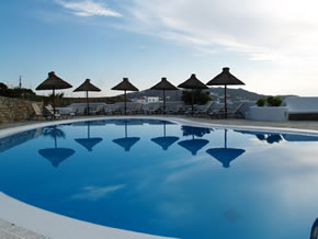 Mykonos gay holiday accommodation Hotel Carrop Tree