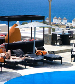 Mykonos exclusively gay hotel Elysium