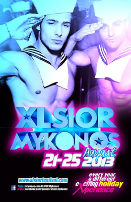 XLSior Mykonos 2013
