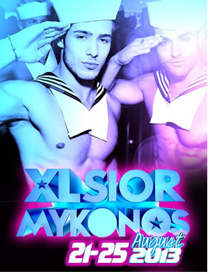 XLSior Gay Festival Mykonos 2013